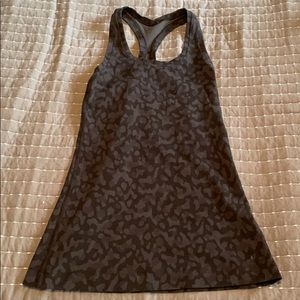 lululemon Cool Racerback Tank Leopard Print